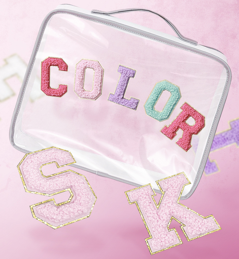 Letter Patches Self Adhesive Stickers for DIY 11