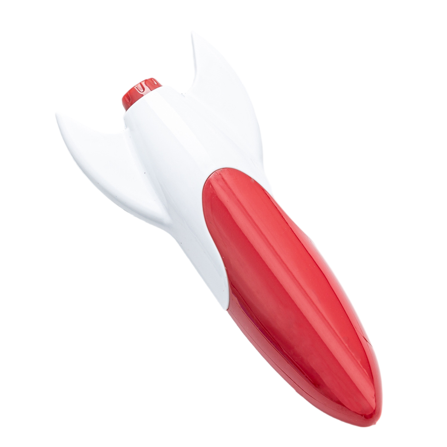 Cartoon Rocket Shaped Plastic Push Type Ballpoint Pen 8