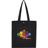 Repose 10oz Recycled Cotton Box Tote w/Snap 7
