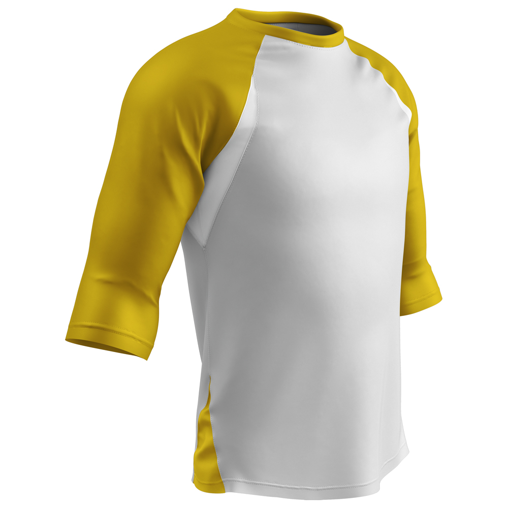 COMPLETE GAME 3/4 Sleeve Baseball Shirt 5