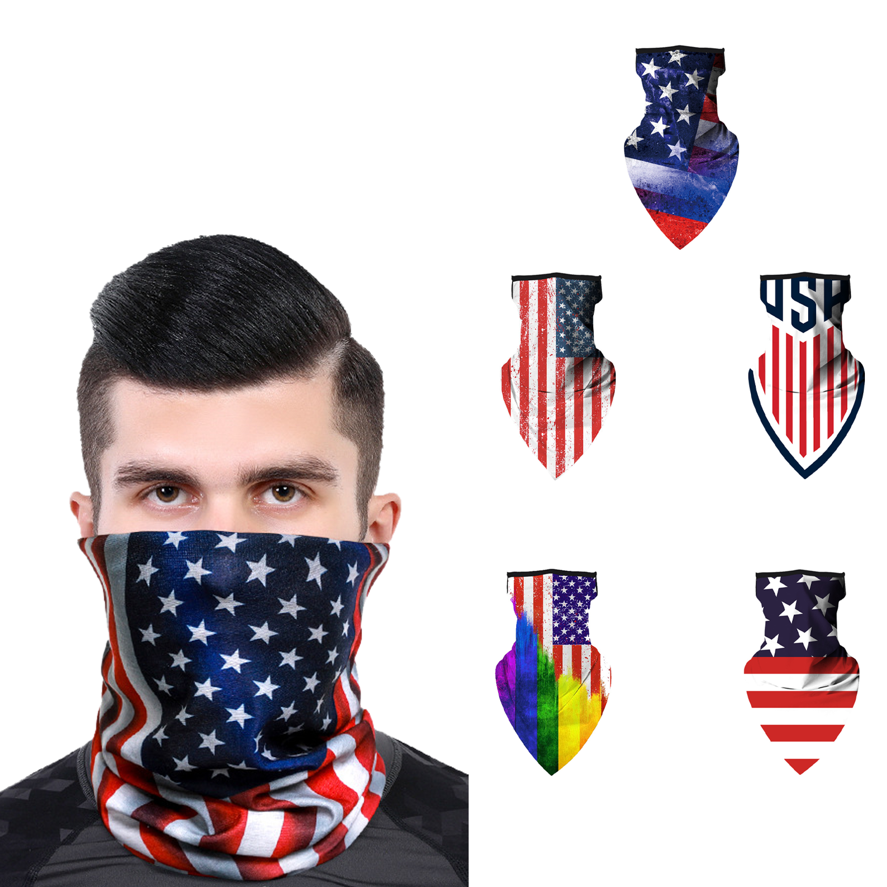 Neck Gaiter Face Mask 1