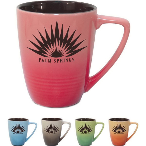 14 Oz. Ceramic Ombre Mug