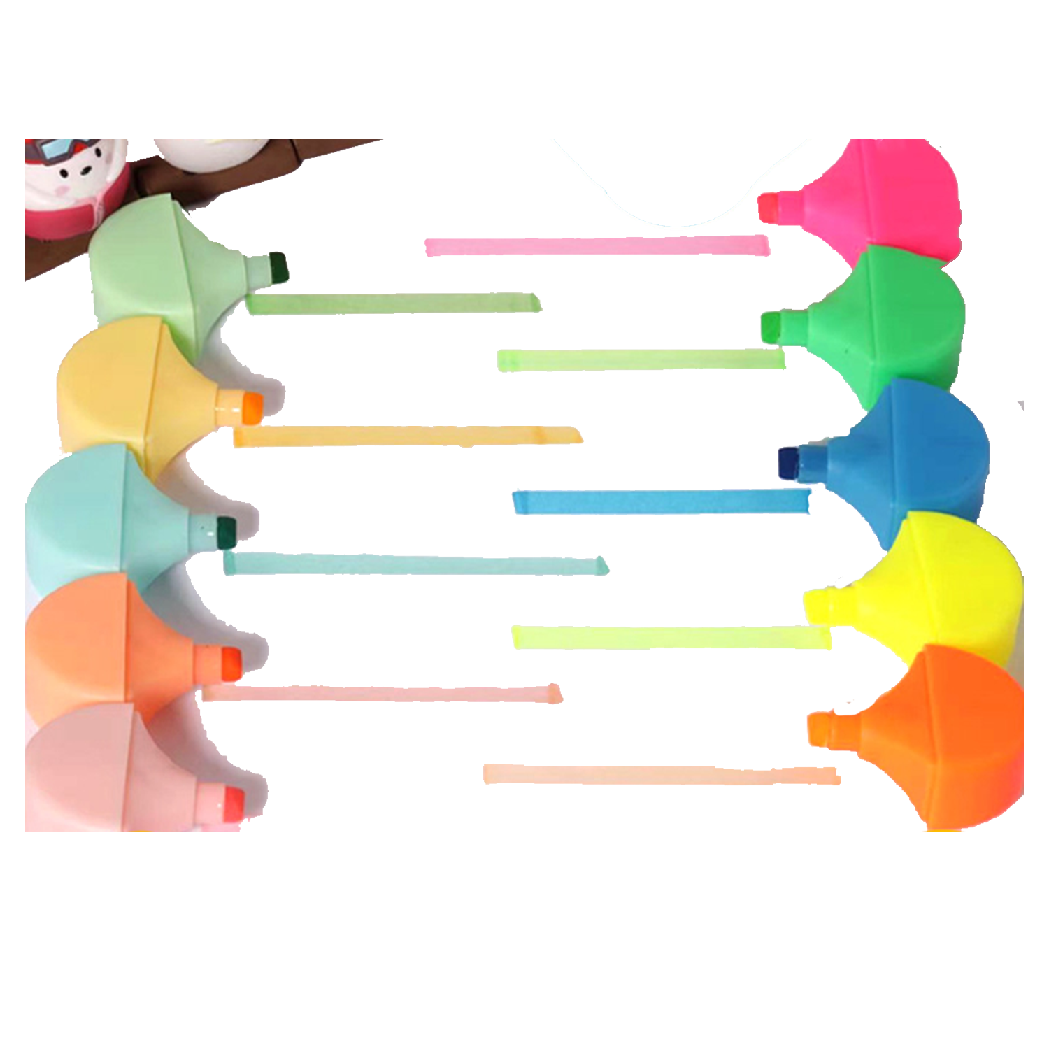 Flower Shape Highlighter Spinner Marker 5