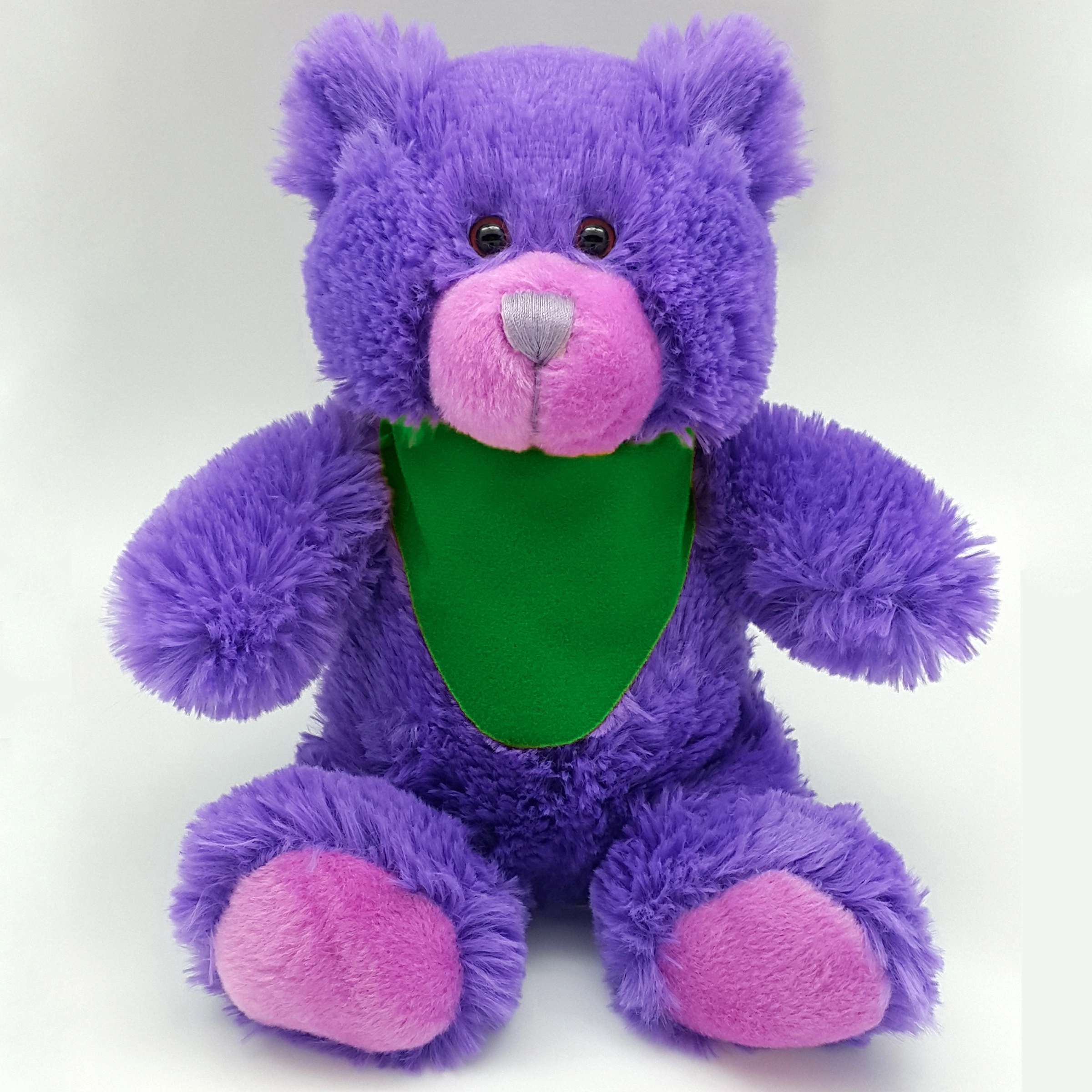 8" Bright Color Purple Bear 17