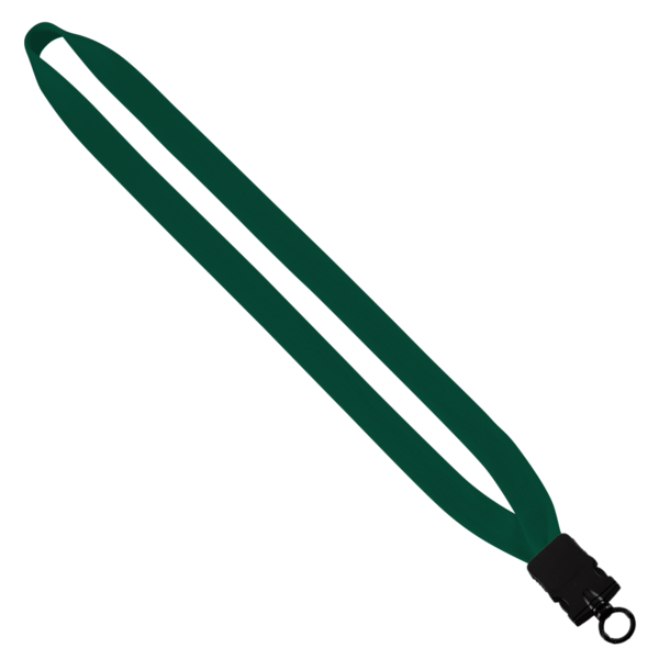 3/4" Cotton Lanyard with Plastic Snap-Buckle Release & O-Ring 26