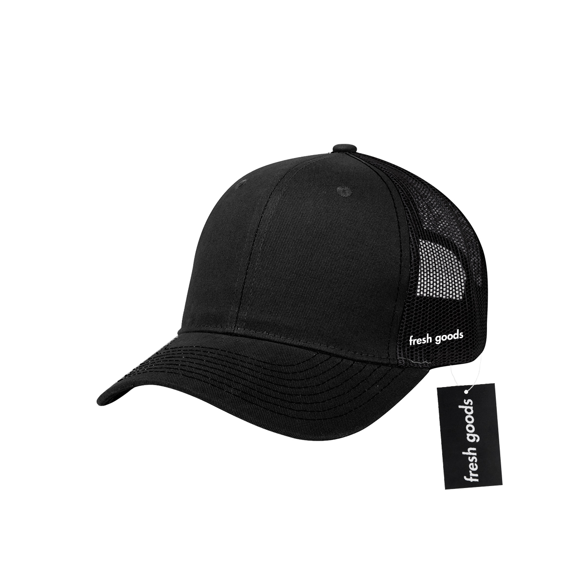 Fresh Goods Cotton Twill Mesh Back Cap 2