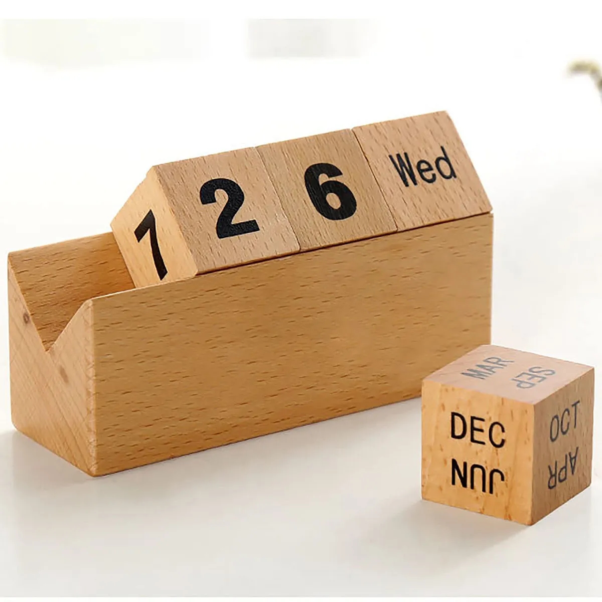 Wooden Perpetual Calendar 4