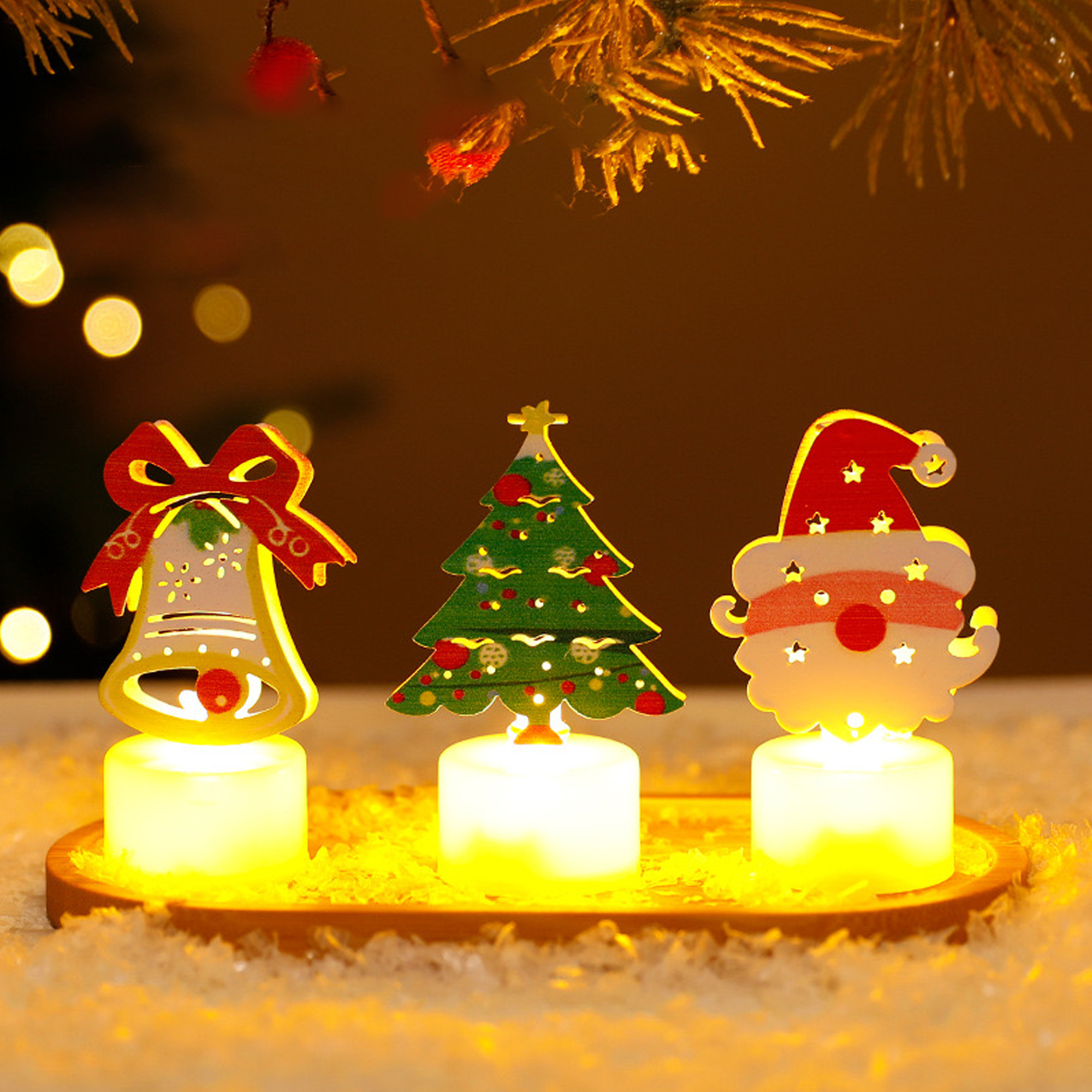 Mini LED Christmas Night Light 2