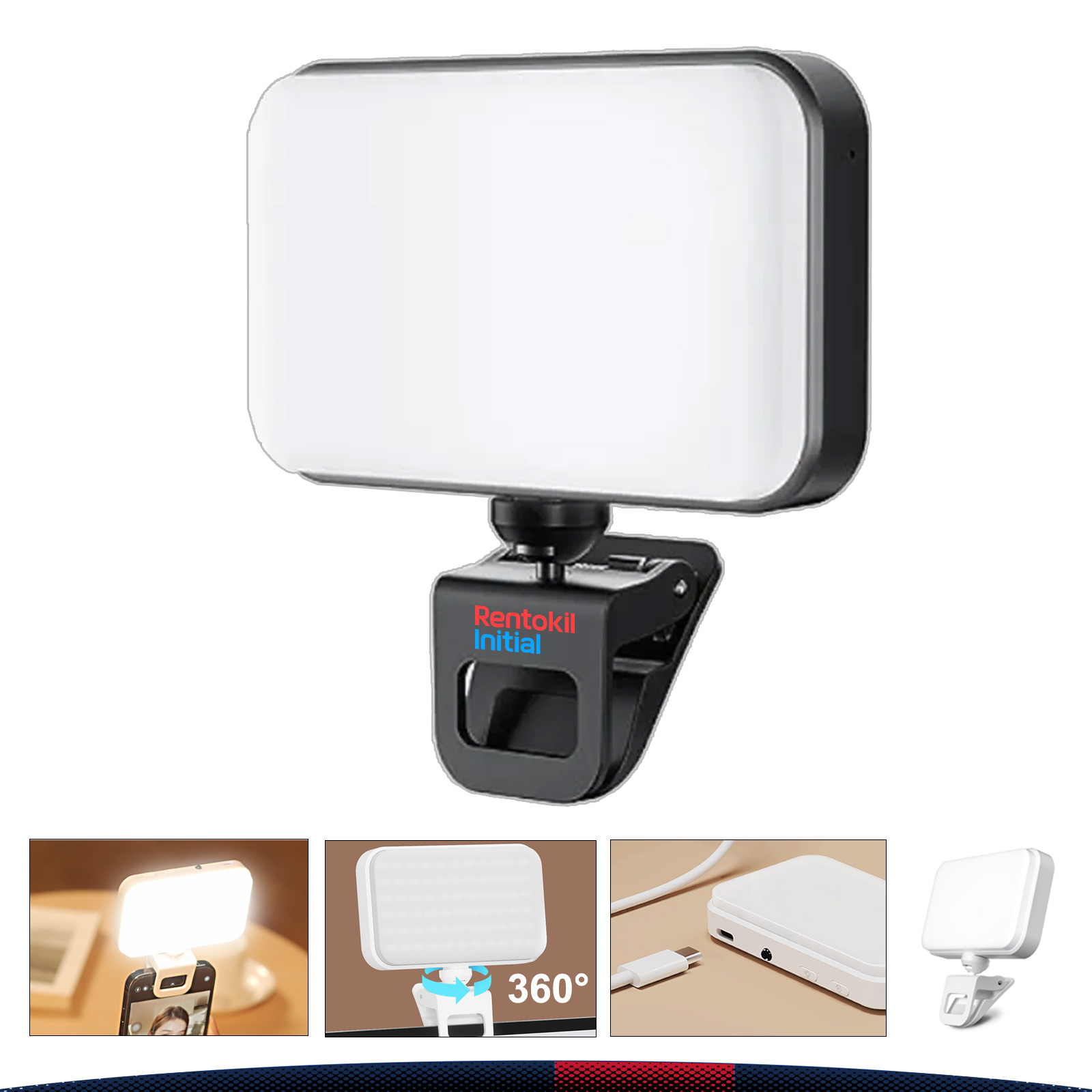 Vistalux RGB LED Clip-On Selfie Light 3