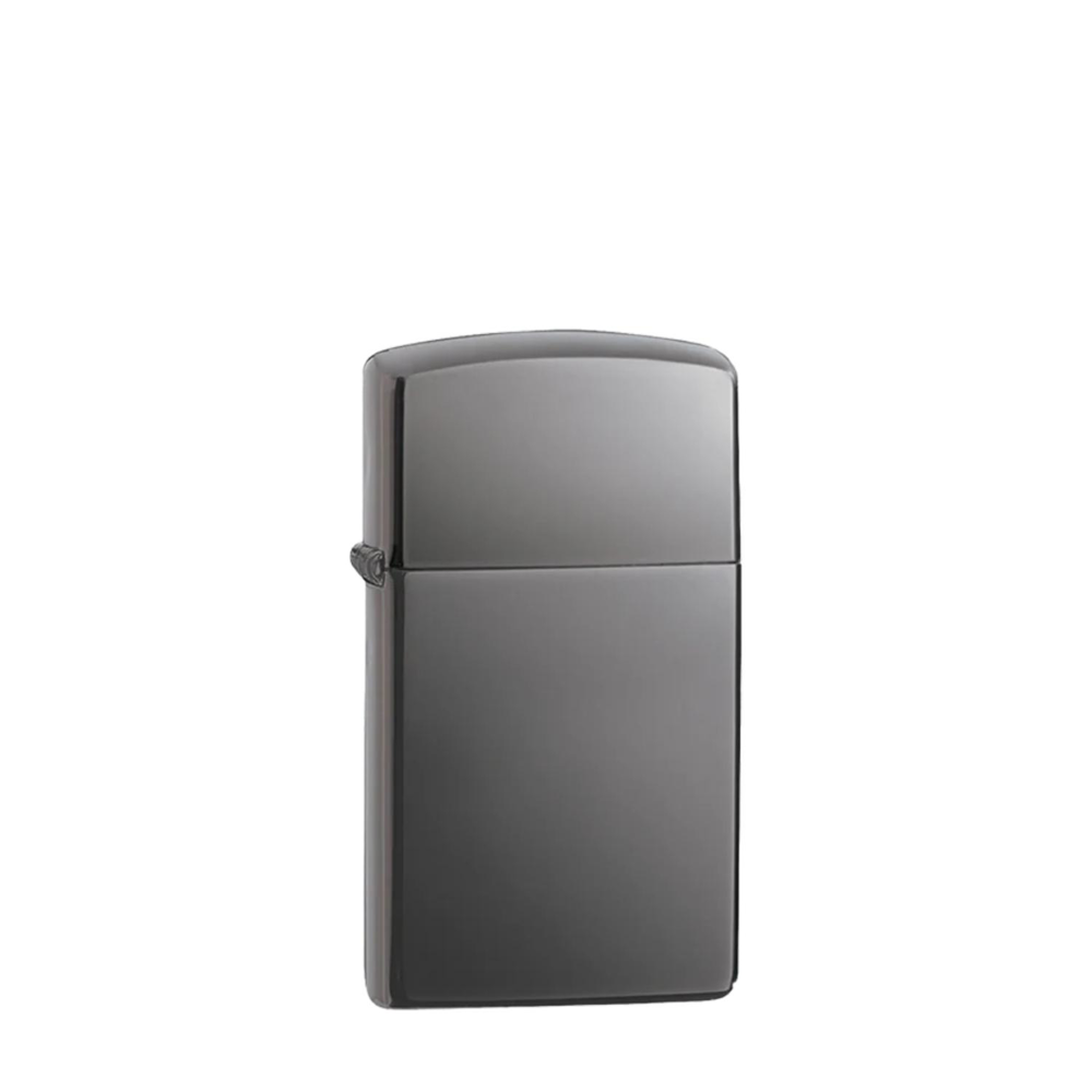 Zippo® USA-Made Slim Black Ice Windproof Lighter