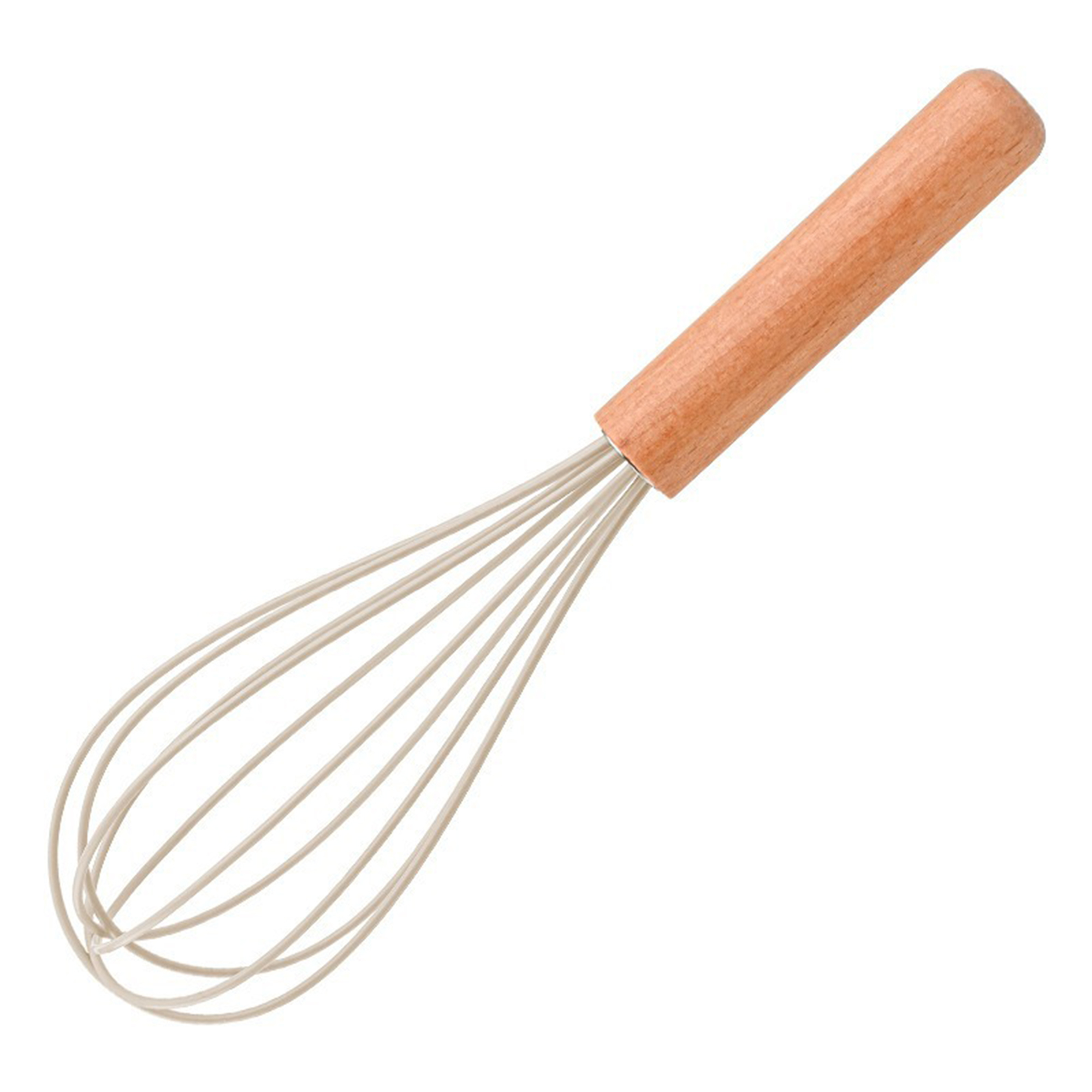 Silicone Whisk with Wooden Handle 5
