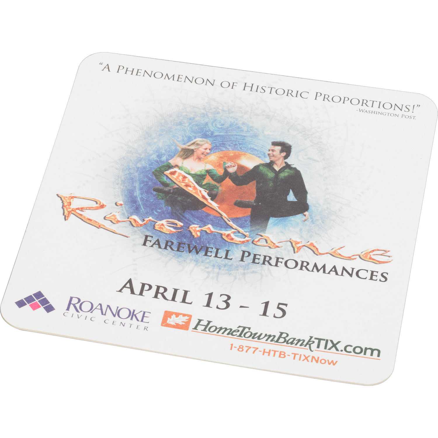 Square Paperboard Coaster (Factory Direct) 1