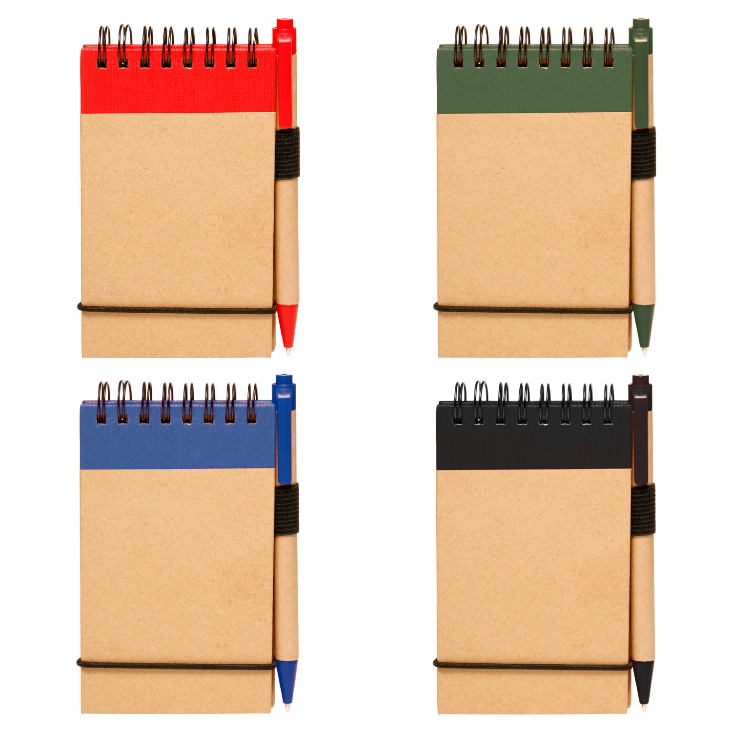 Spiral Eco Notepad with Pen 4