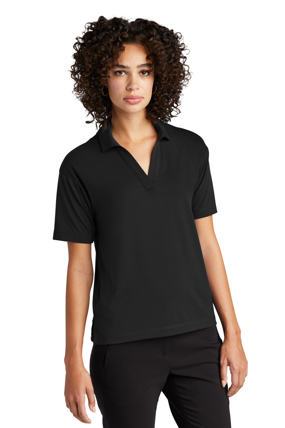 Mercer+Mettle Women's Stretch Jersey Polo MM1015 54
