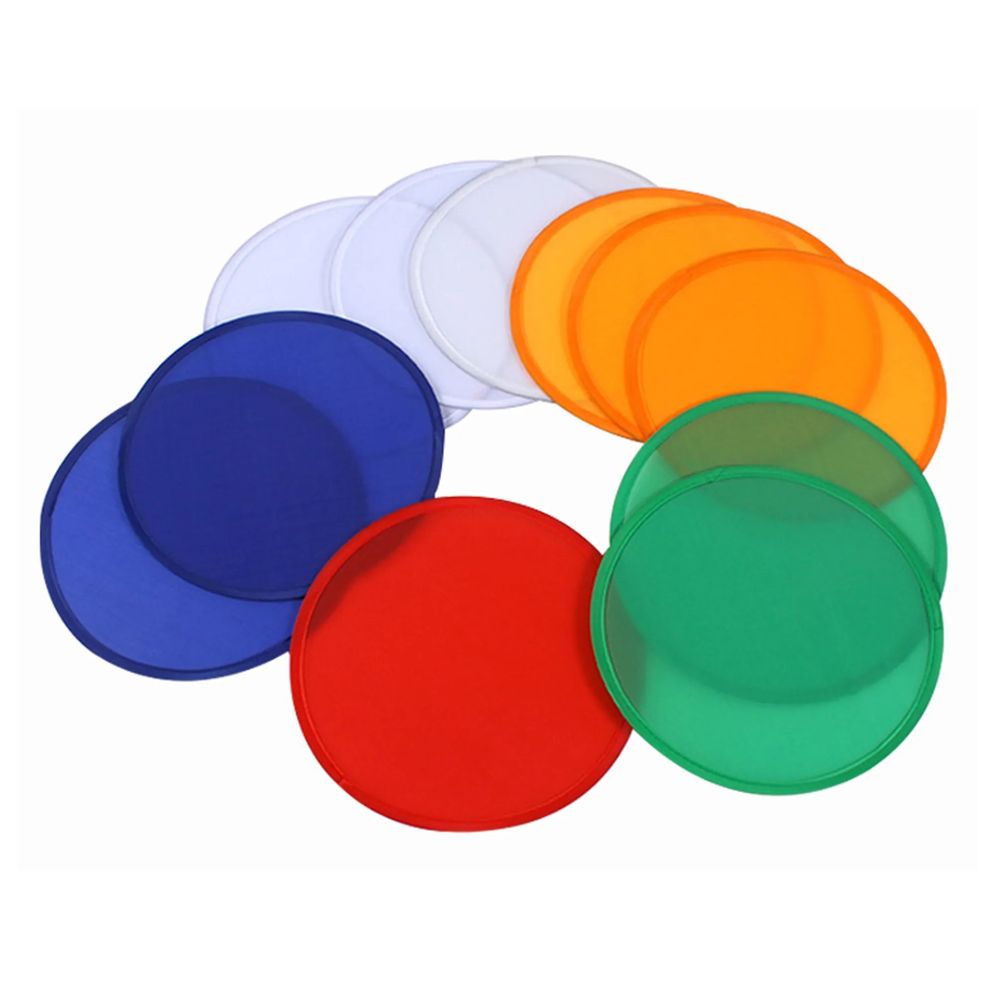 9.8" Dia Full Color Soft Folding Flying Disc With Pouch 3