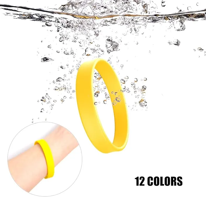 Sprinters 1/4" Custom Silicone Bracelet - Colorful 7