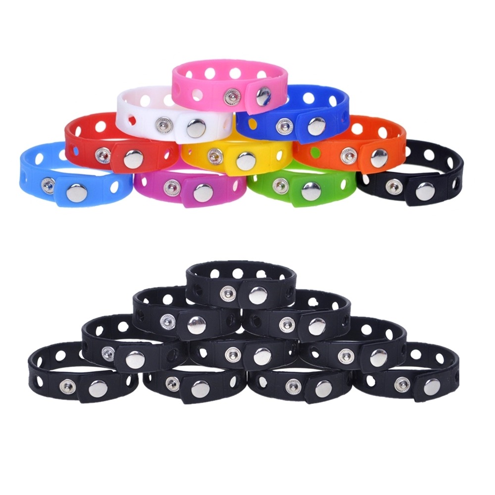 Adult Rubber Charm Wristbands 7