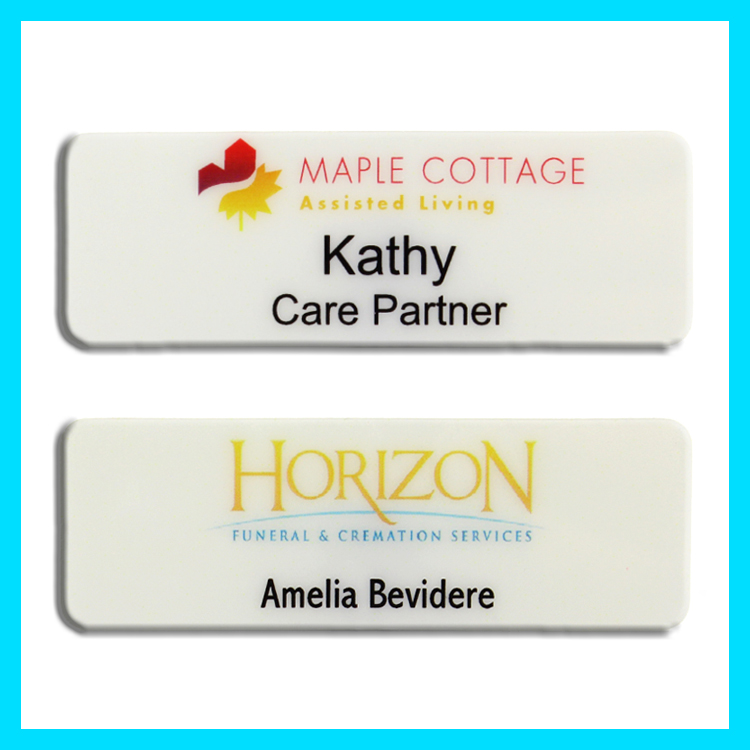 The Ares full color name badge 1"x3" 2