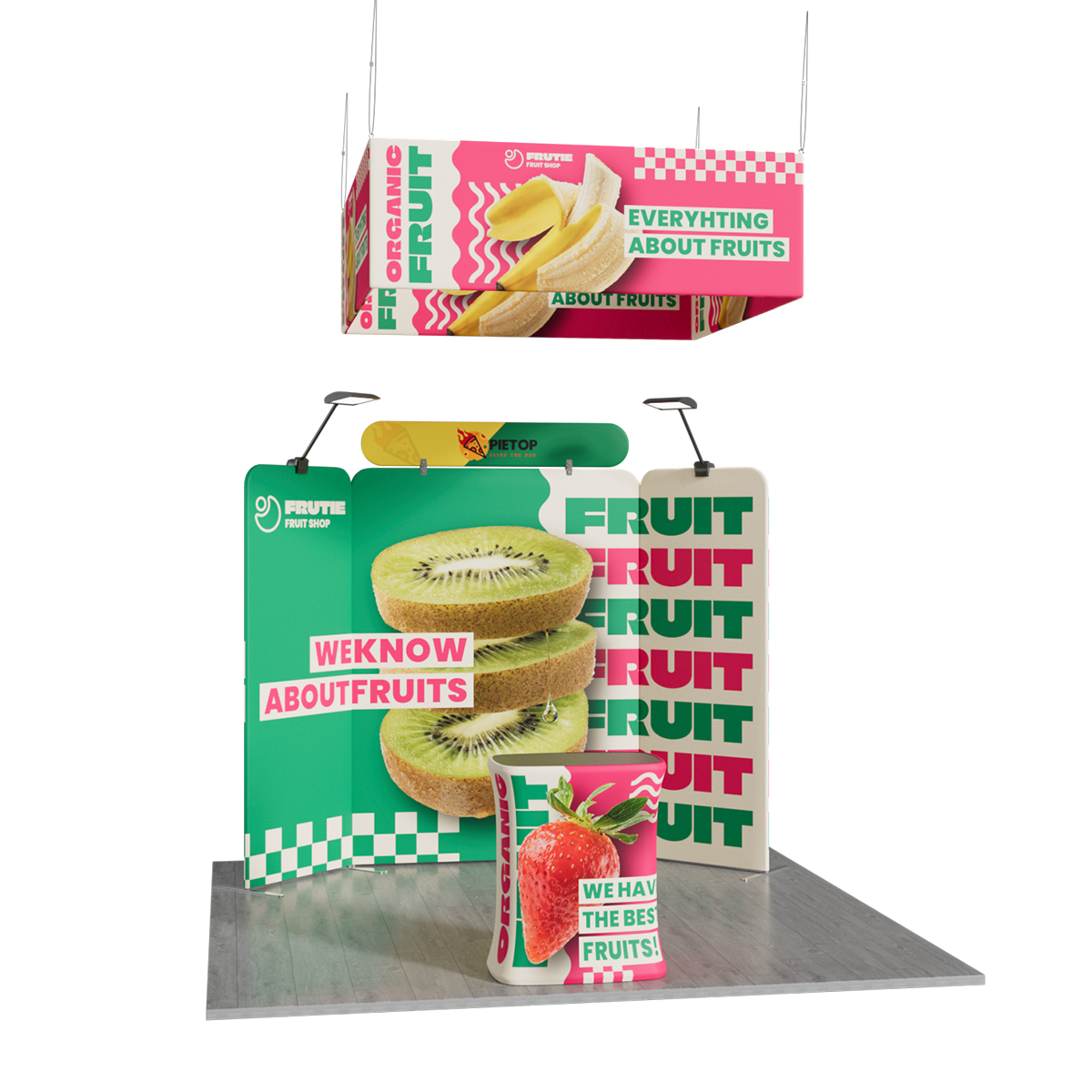 10'x10' Tradeshow Booth Kit - H Kit 7