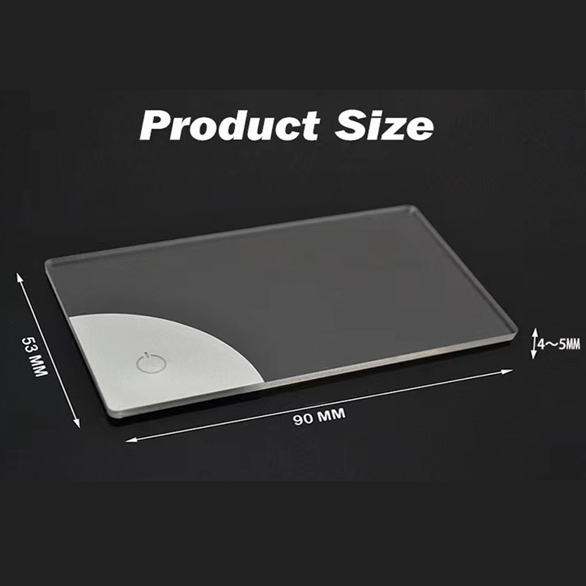 Custom LED Acrylic Light-Up Business Card 3