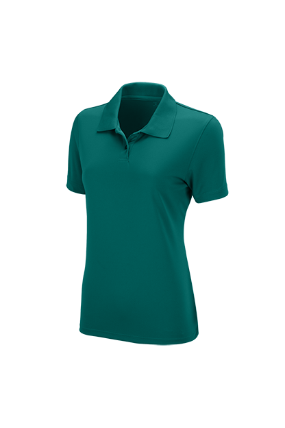 Women's Vansport Omega Solid Mesh Tech Polo 18