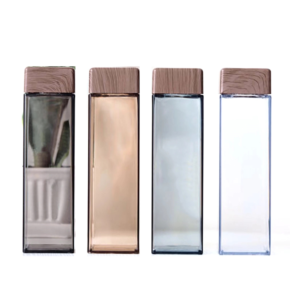 Square Water Bottle 16 oz 2