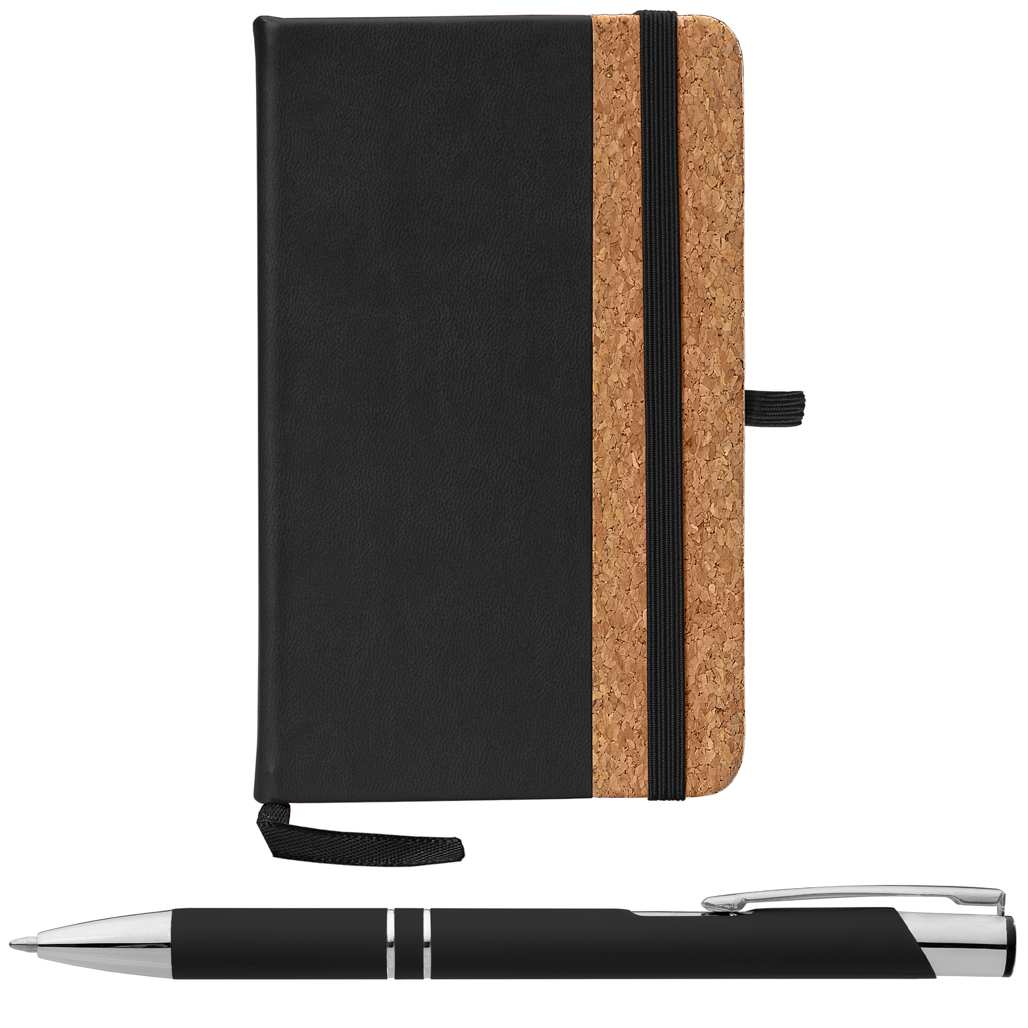 Miller Cork Notebook & Tres-Chic Pen Gift Set 12