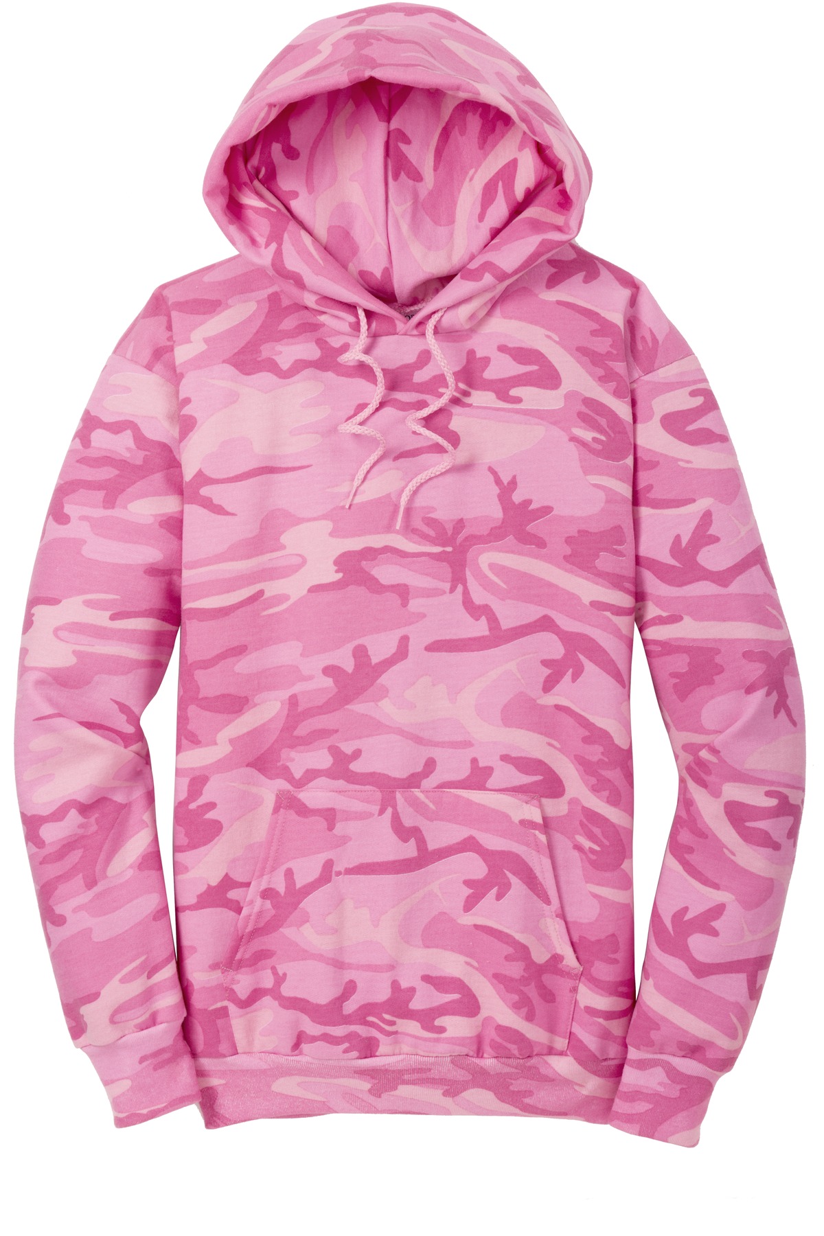 Port & Co Core Fleece Camo Pullover Hooded Sweatshirt. PC78HC 49
