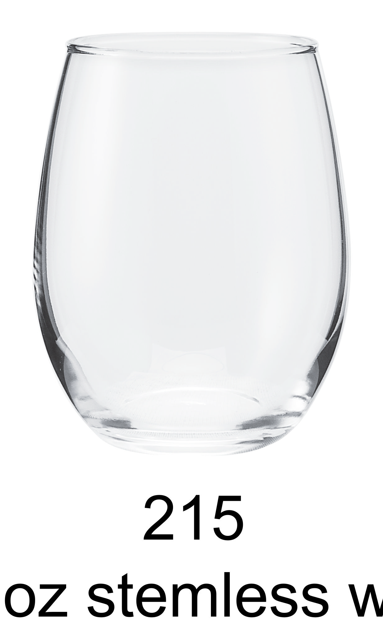15 oz stemless wine