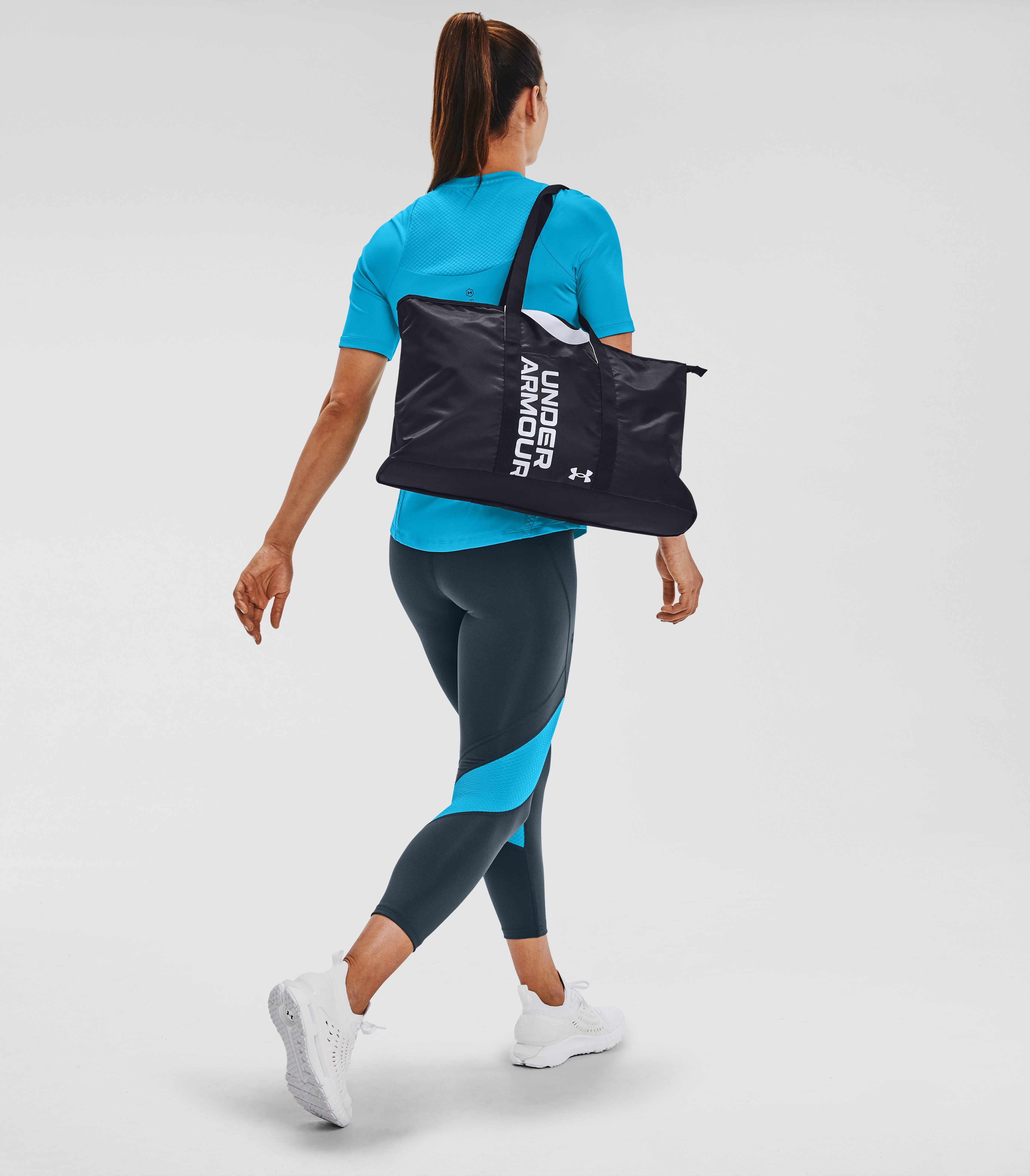UA Favorite Metallic Women's Tote, custom tote bag with logo imprint 4