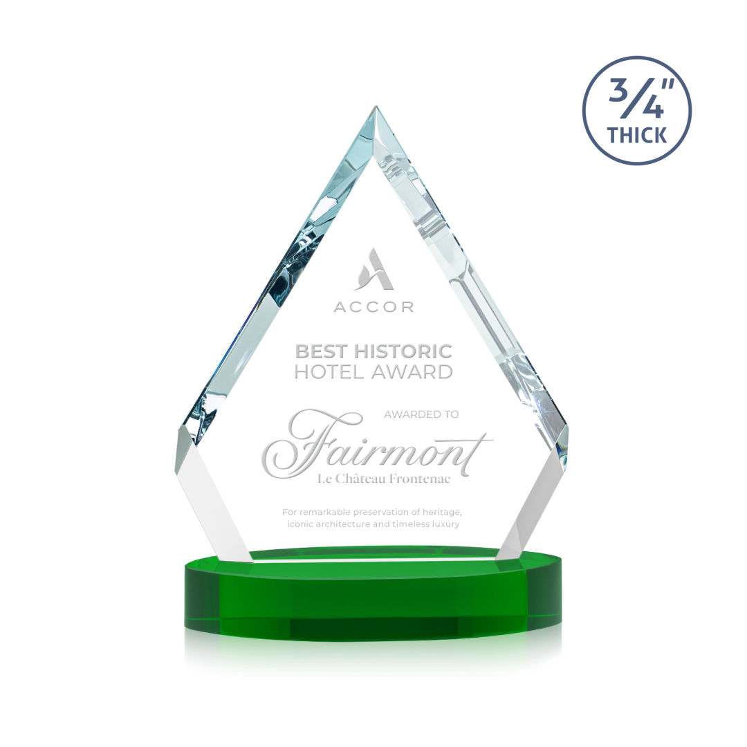 Apex Award on Alberton Base - Green 7