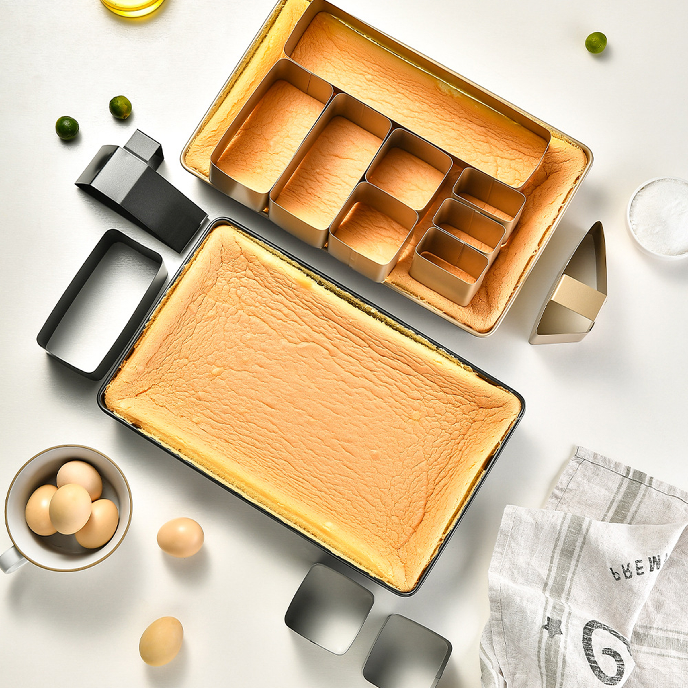 Stainless Steel Cake Baking Mold Tool 5