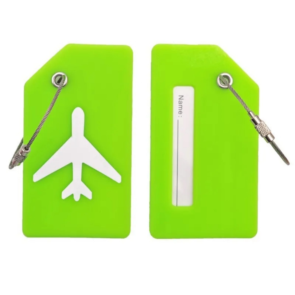Sleek Aluminum ID Tag for Baggage Identification 6
