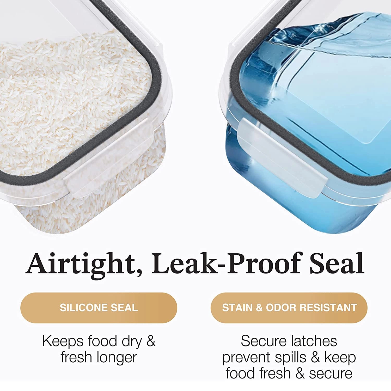 Airtight Food Storage Containers Set With Lids (24 Pack) 7