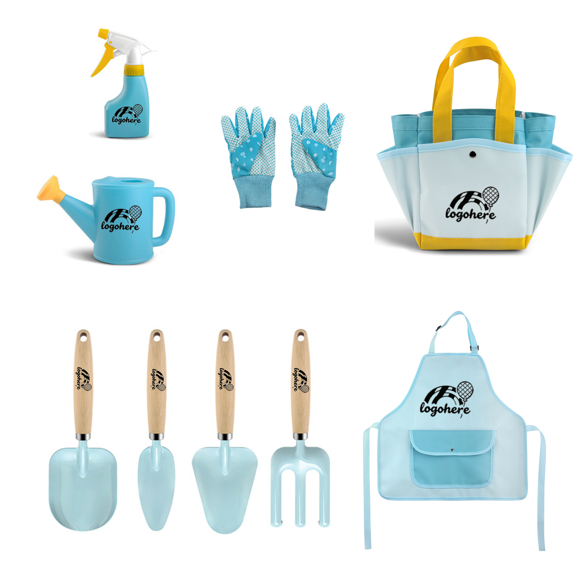 MOQ 10 Durable 9-Piece Garden Tool Set for Home Use 2