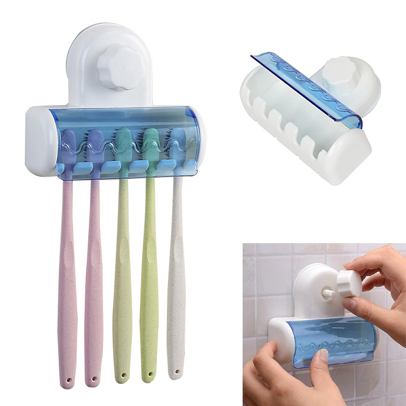 Self Adhesive Wall MountedToothbrush Holder 3