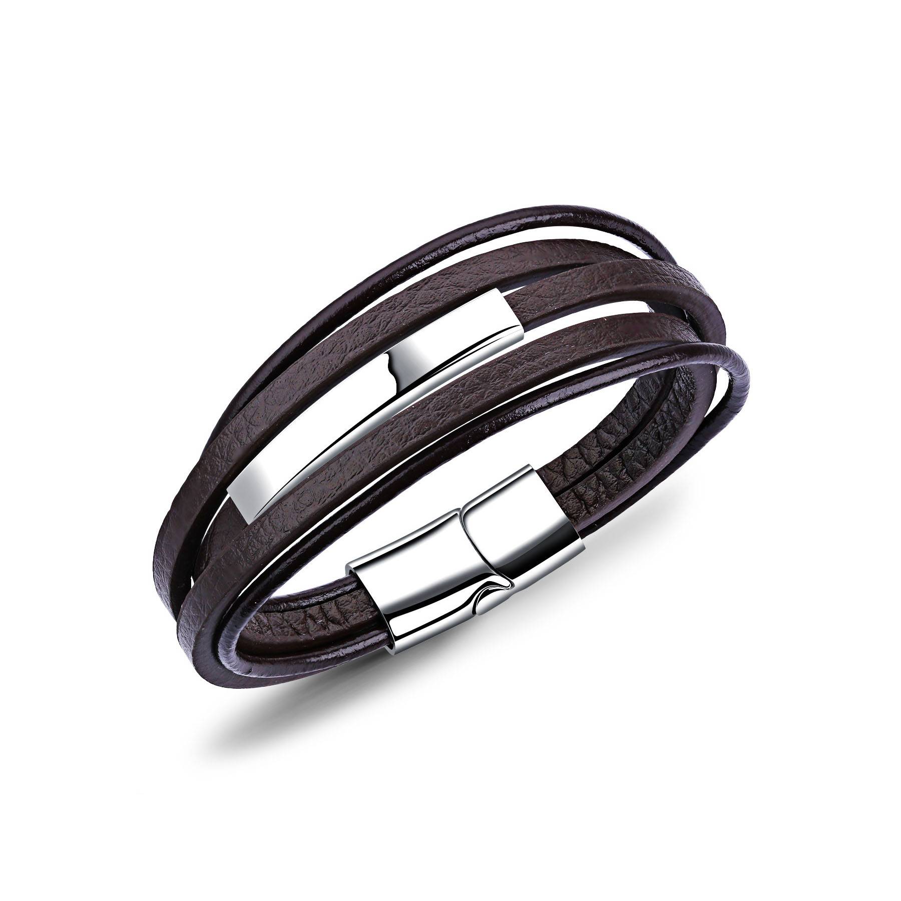 PU multi-layer fashion creative bracelet 5