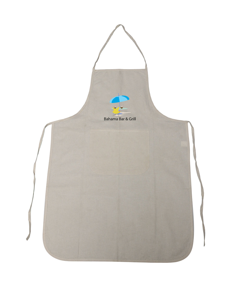 Bib Apron with Pocket - 24" x 35"