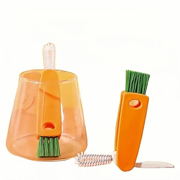 Compact Lid Scrubber with Small Brush for Cleaning 2
