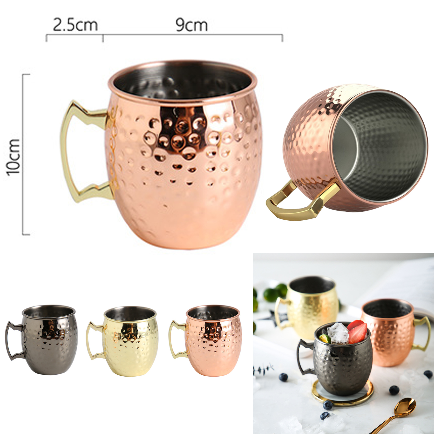 16 oz Moscow Mule Mug 1