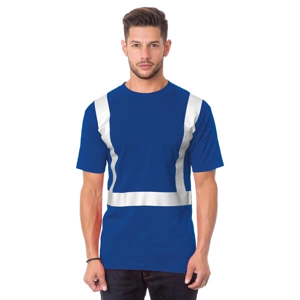 Hi-Vis 100% Cotton Pocket Crew Tee 3
