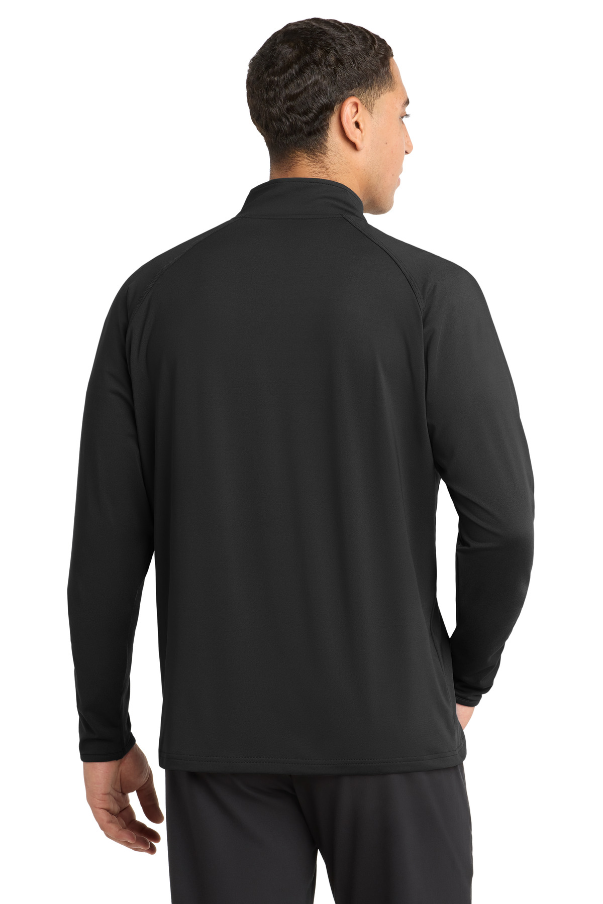 Sport-Tek Tall Sport-Wick Stretch 1/4-Zip Pullover. TST850 50