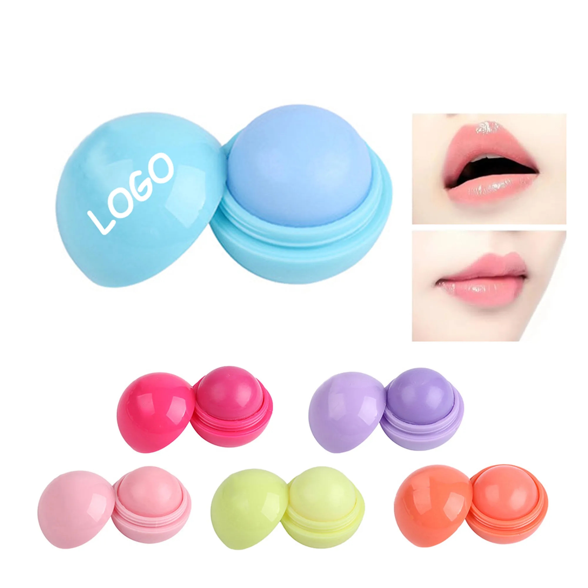 Round Moisturizing Lip Balm 1