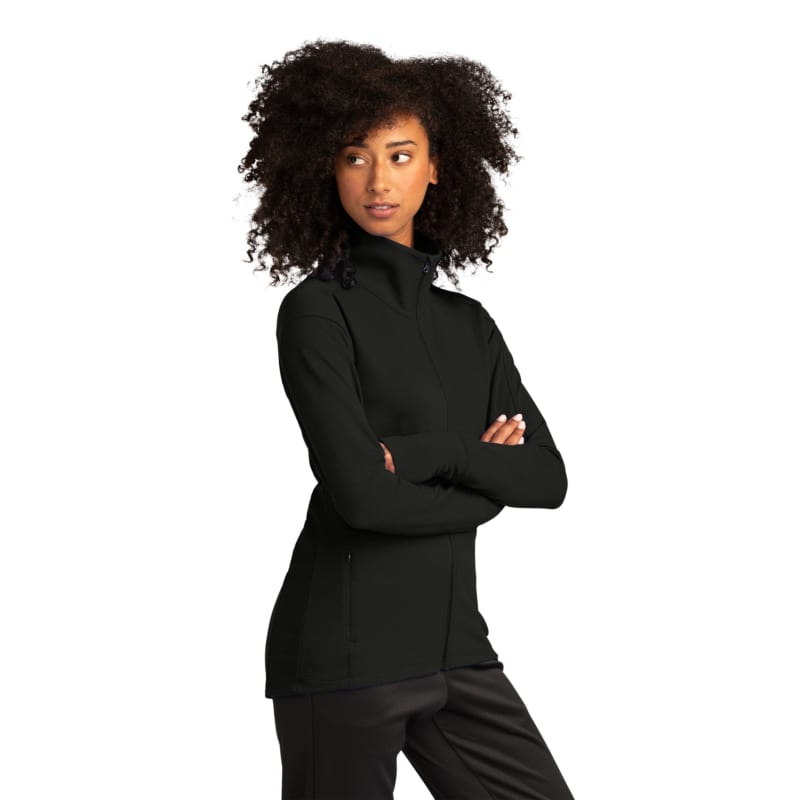 Sport-Tek Women's Sport-Wick Flex Fleece Full-Zip. 18