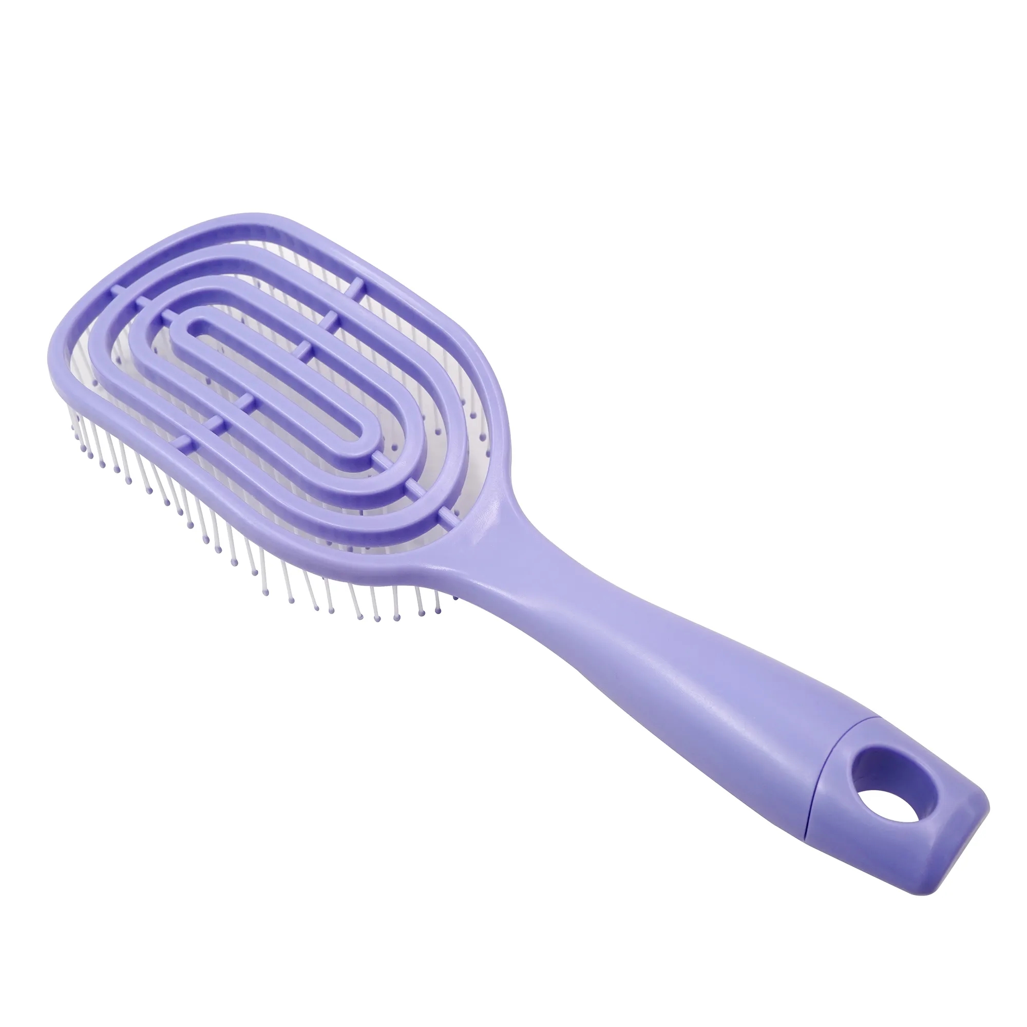 Macaron Hollow Out Detangle Brush 2