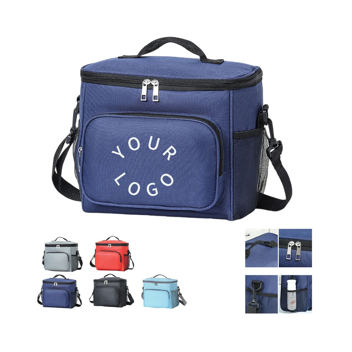 Oxford Picnic Bag with Thermal Lining and Sturdy Build 2