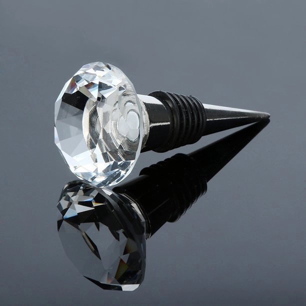 Crystal Diamond Wine Stopper 7
