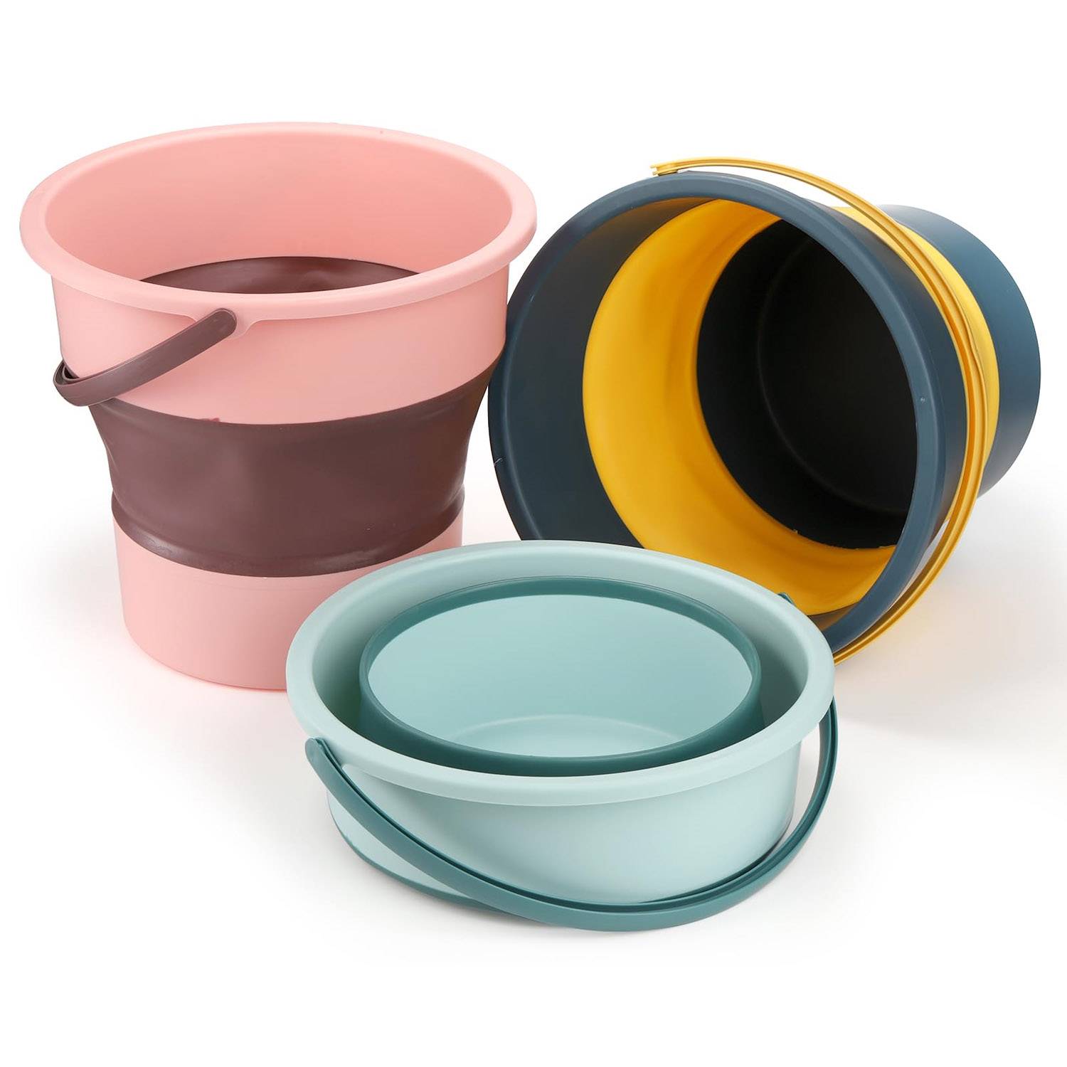 Foldable Bucket w/ Handle 8