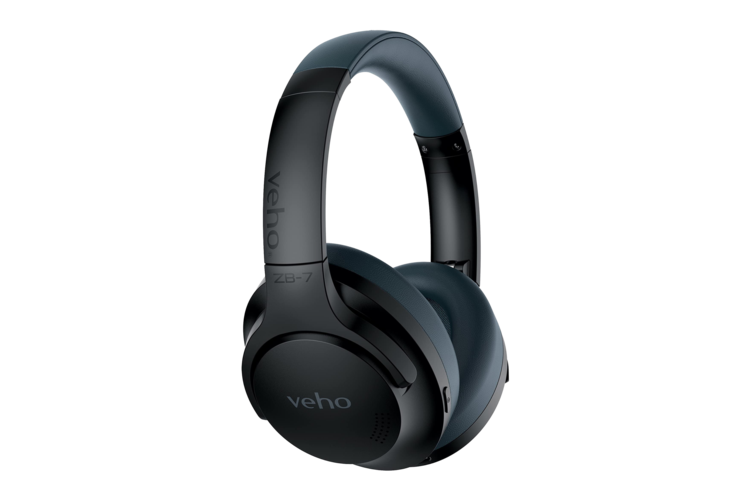 Veho ZB-7 Wireless Noise Canceling Headphones - Black 2