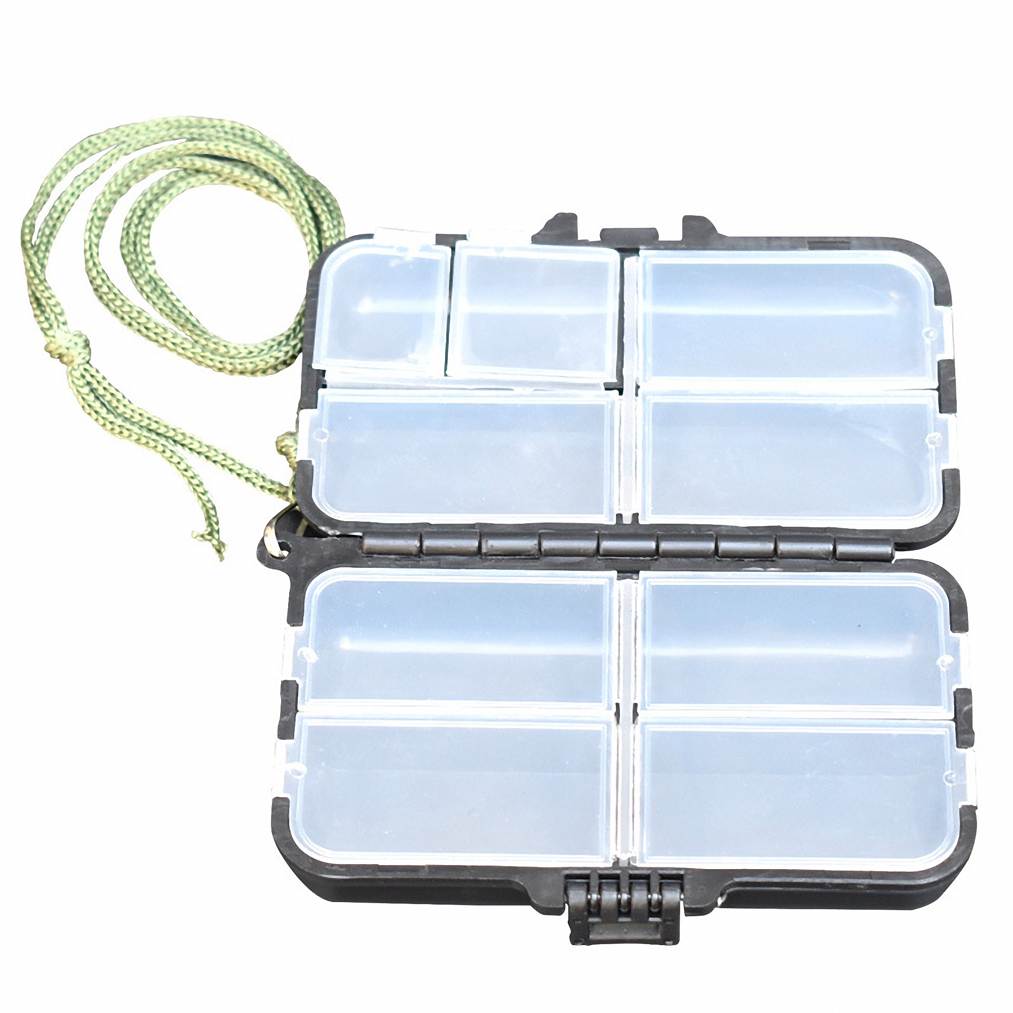 Fishing Tackle Box with Gear Storage 3